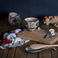 Blue Willow Floral Measuring Spoons