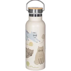 Cats Metal Water Bottle