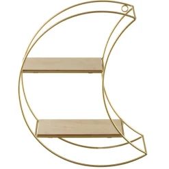 Celestial Moon Golden Shelf