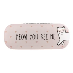 Cutie Cat Meow You See Me Glasses Case