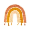 Earth Rainbow Rug With Tassels