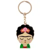 Frida Enamel Keyring