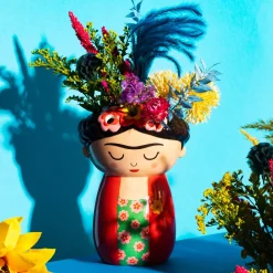 Frida Wall Mounted Planter Red