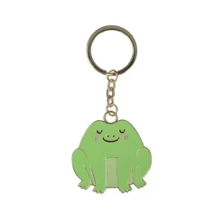 Frog Enamel Keyring