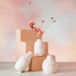 Girl Power Boobies Vases - Set of 3