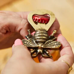 Gold Bee Bottle Opener