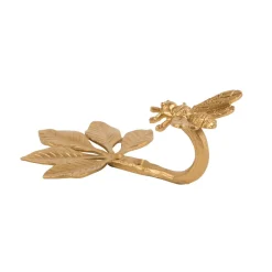 Gold Bee Hook & Tieback