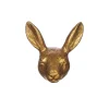 Gold Rabbit Drawer Knob