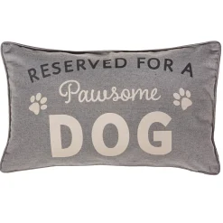 Grey Reserved for the Dog Cushion Cover