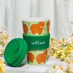 Highland Cow Travel Coffee Cup