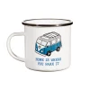 Home Is Where You Park It Enamel Mug