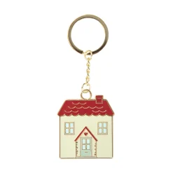 House Enamel Keyring