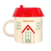 House Shaped Mug with Lid