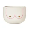 Large Girl Power Boobies White Planter