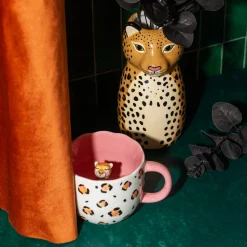 Leopard Shaped Vase