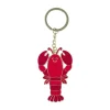 Lobster Enamel Keyring