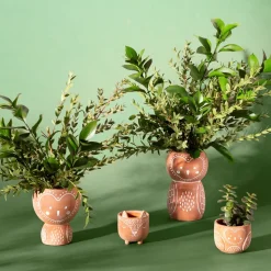 Mini Woodland Fox Terracotta Planter