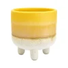Mojave Glaze Yellow Planter