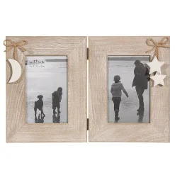 Moon and Stars Double Frame