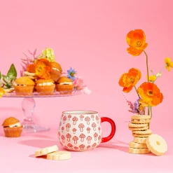 Mushroom Print Mug