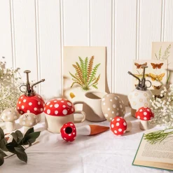 Mushroom Shaped Watering Spike Red