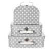 Nordic Star Suitcases Grey - Set of 3