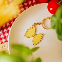 Pasta Shaped Keyring
