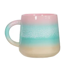 Pastel Ombre Mug Pink & Green