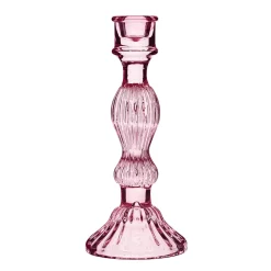 Pink Vintage Candleholder