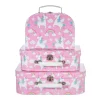 Rainbow Unicorn Suitcases - Set of 3
