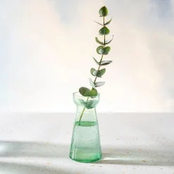 Recycled Glass Bulb Vase