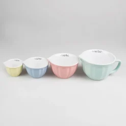 Retro Pastel Measuring Cups - Set of 4