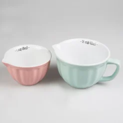 Retro Pastel Measuring Cups - Set of 4