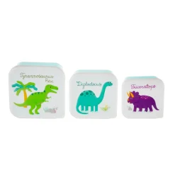 Roarsome Dinosaurs Lunch Boxes - Set of 3