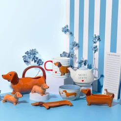 Sausage Dog Salt & Pepper Shakers
