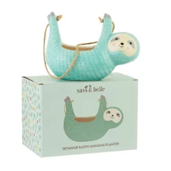 Seymour Sloth Hanging Planter