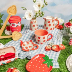 Strawberry Travel Coffee Cup