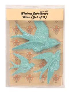 Swallow Wall Decorations Duck Egg - Set of 3