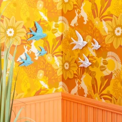 Swallow Wall Decorations Duck Egg - Set of 3