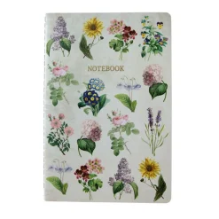 Vintage Flowers A5 Notebook
