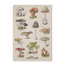 Vintage Mushrooms A5 Notebook