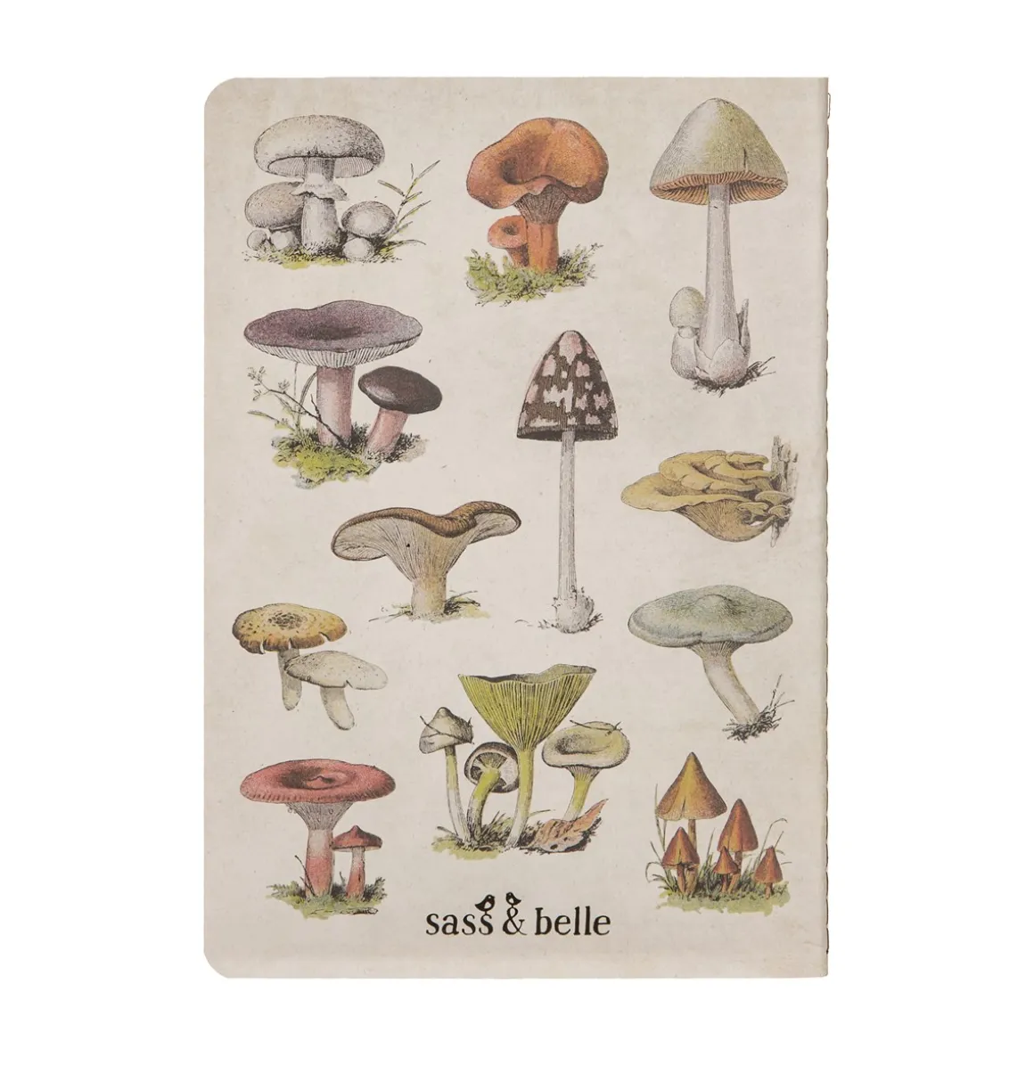 Vintage Mushrooms A5 Notebook