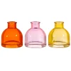 Warm Toned Mini Bud Vases - Set of 3