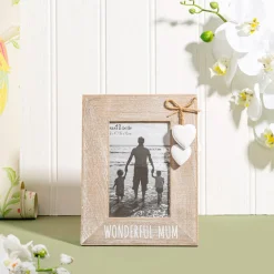 Wonderful Mum Heart Frame